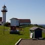 <p align=left>Le phare de Sainte-Madeleine-de-la-rivière-Madeleine